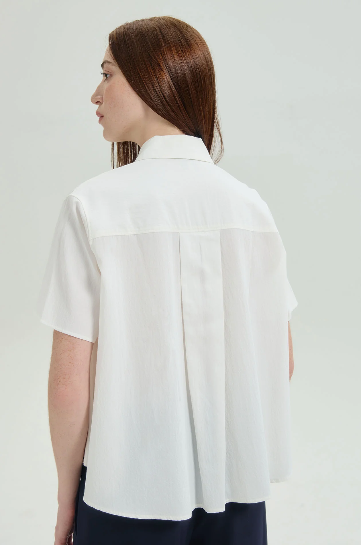 Textured Trapeze Shirt - Image 4
