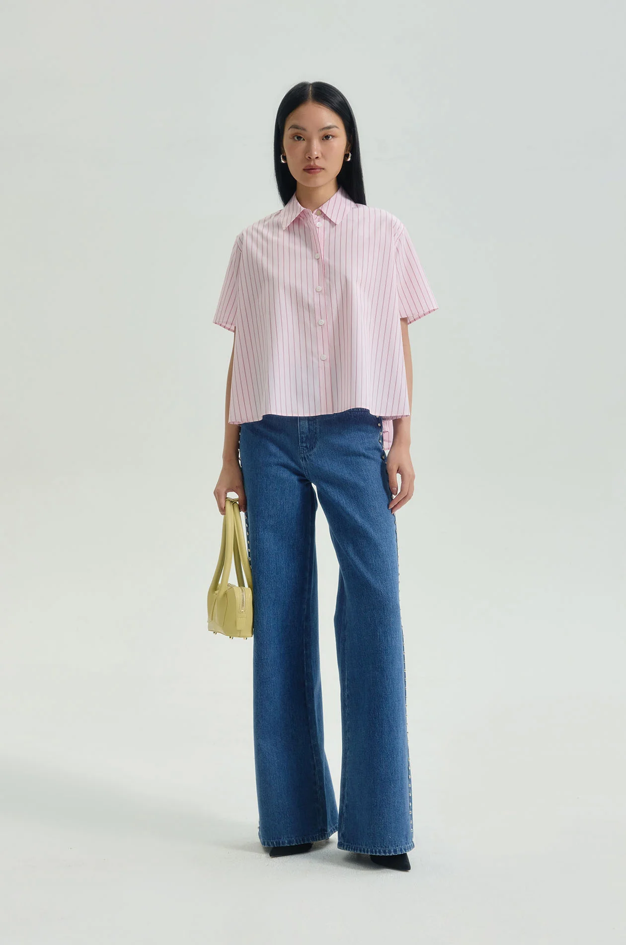 Striped Trapeze Shirt - Image 5