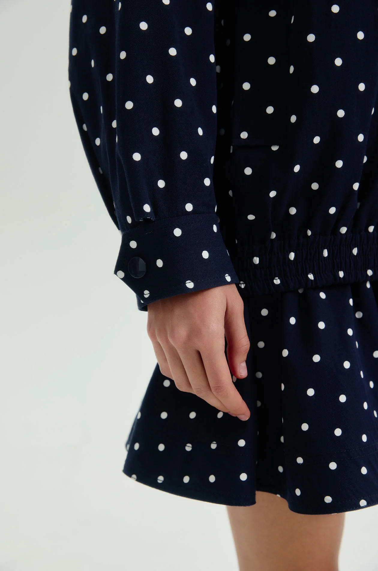 Dot Blouson Jacket - Image 4