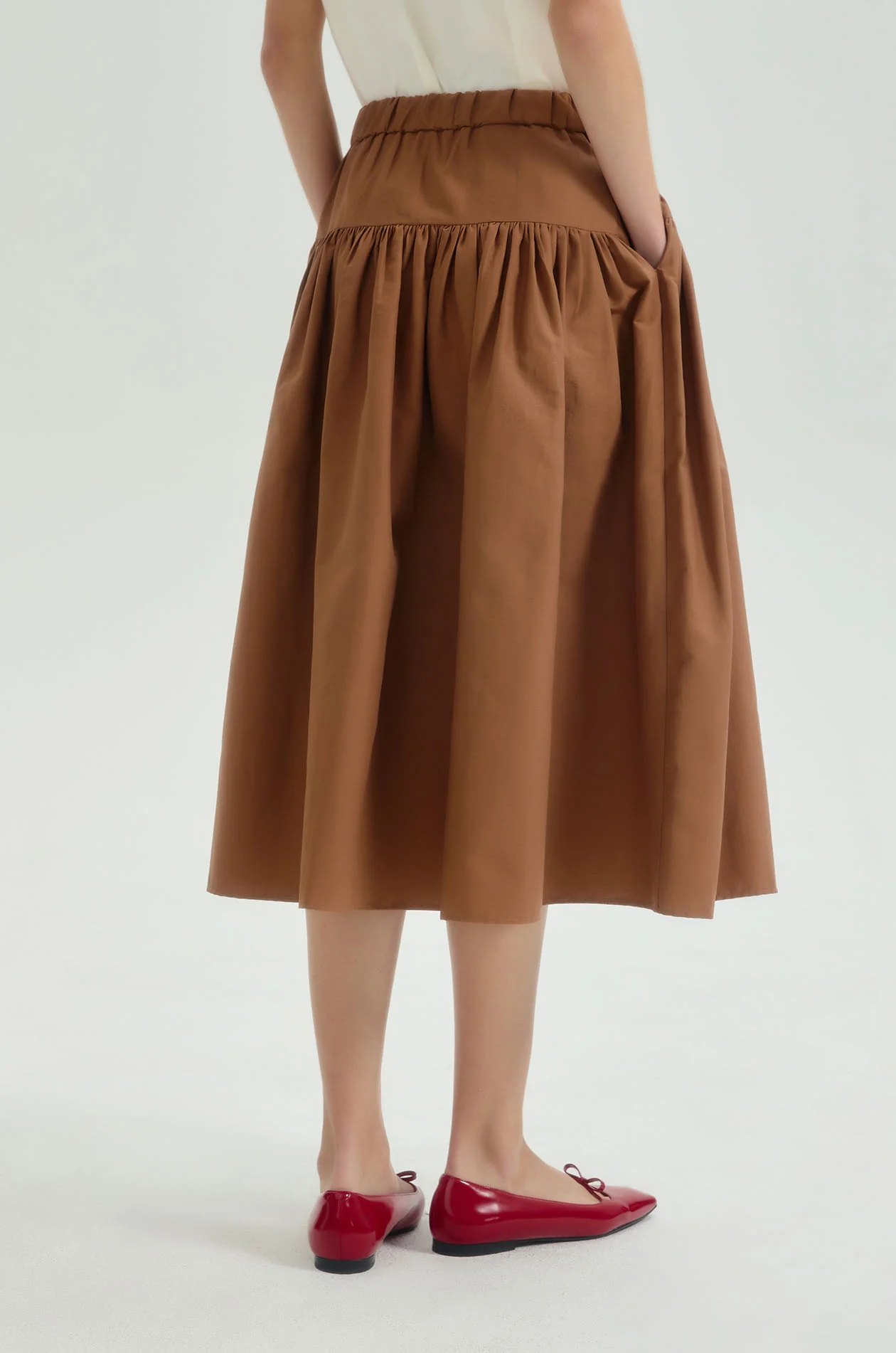 Drop Waist Flare Skirt - Image 4