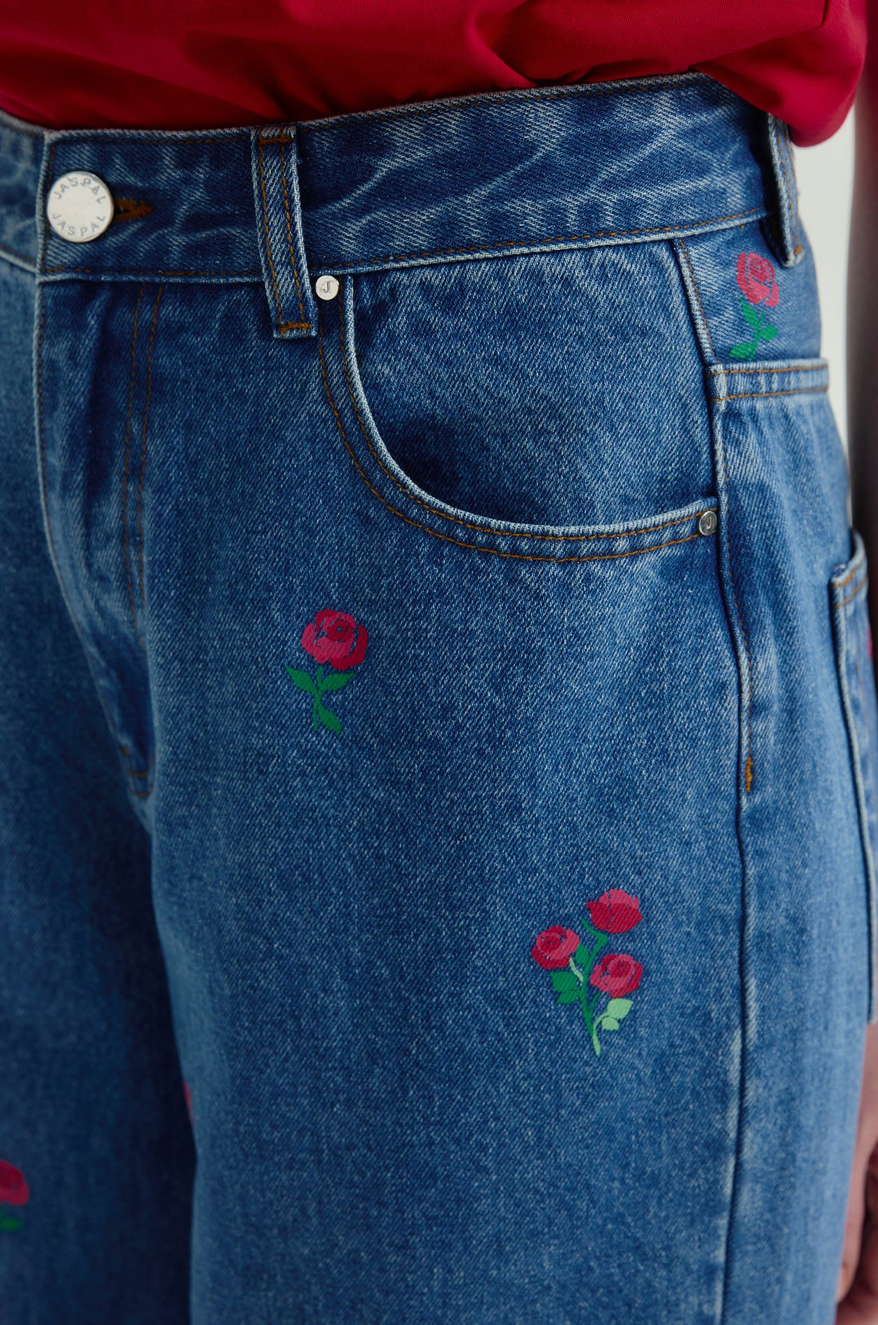 Roses Jeans in Blue - Image 3