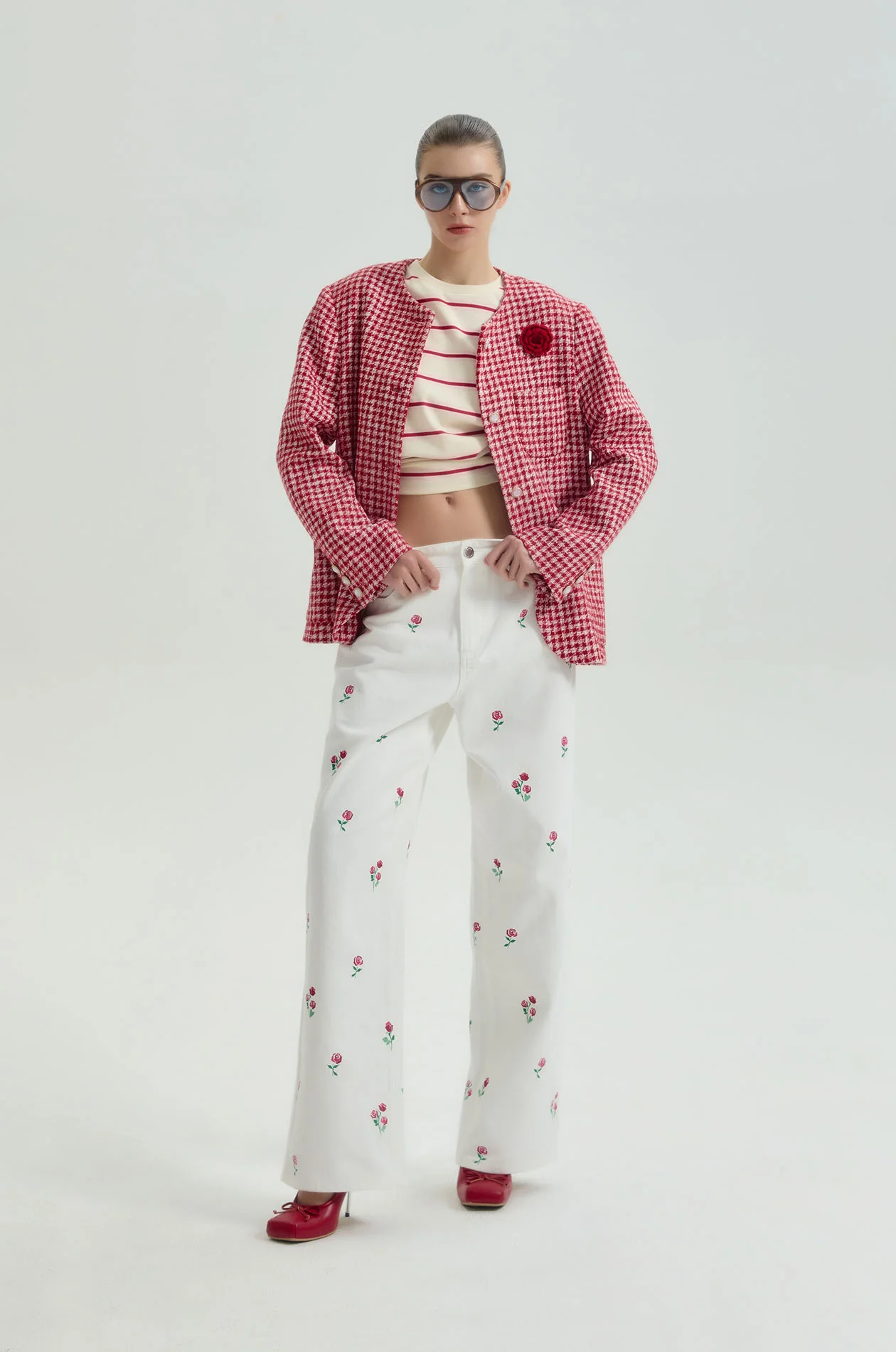 Roses Jeans in White