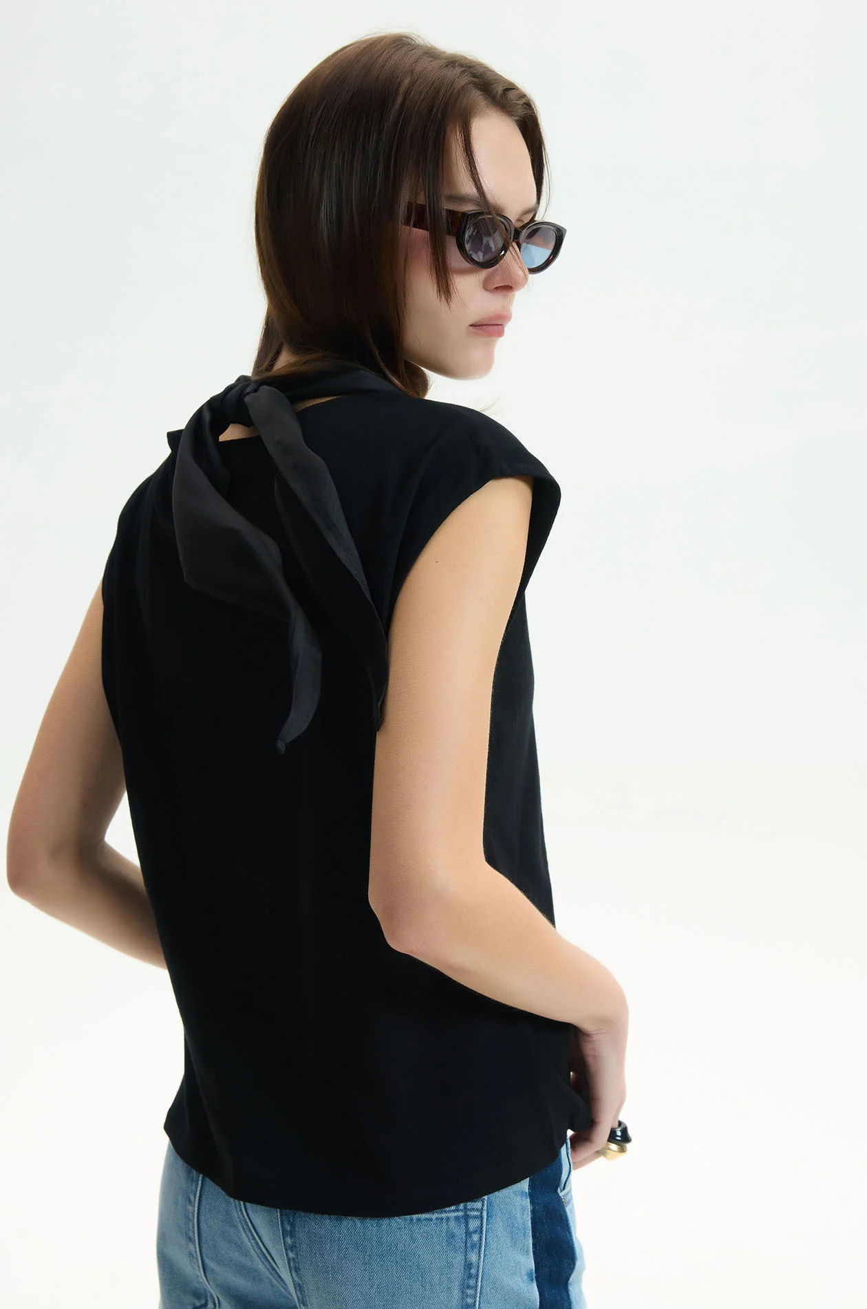 Draped Neck Top - Image 5