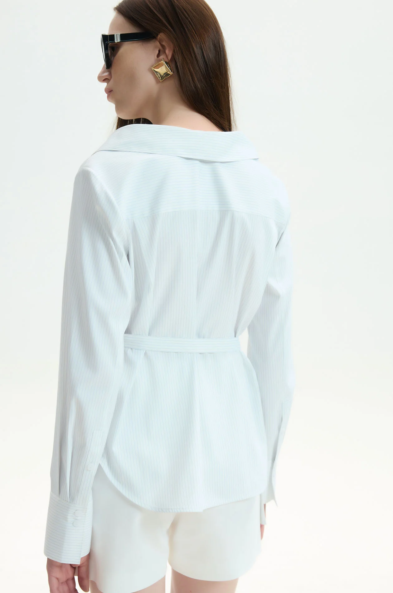 Wrapped Striped Shirt - Image 5
