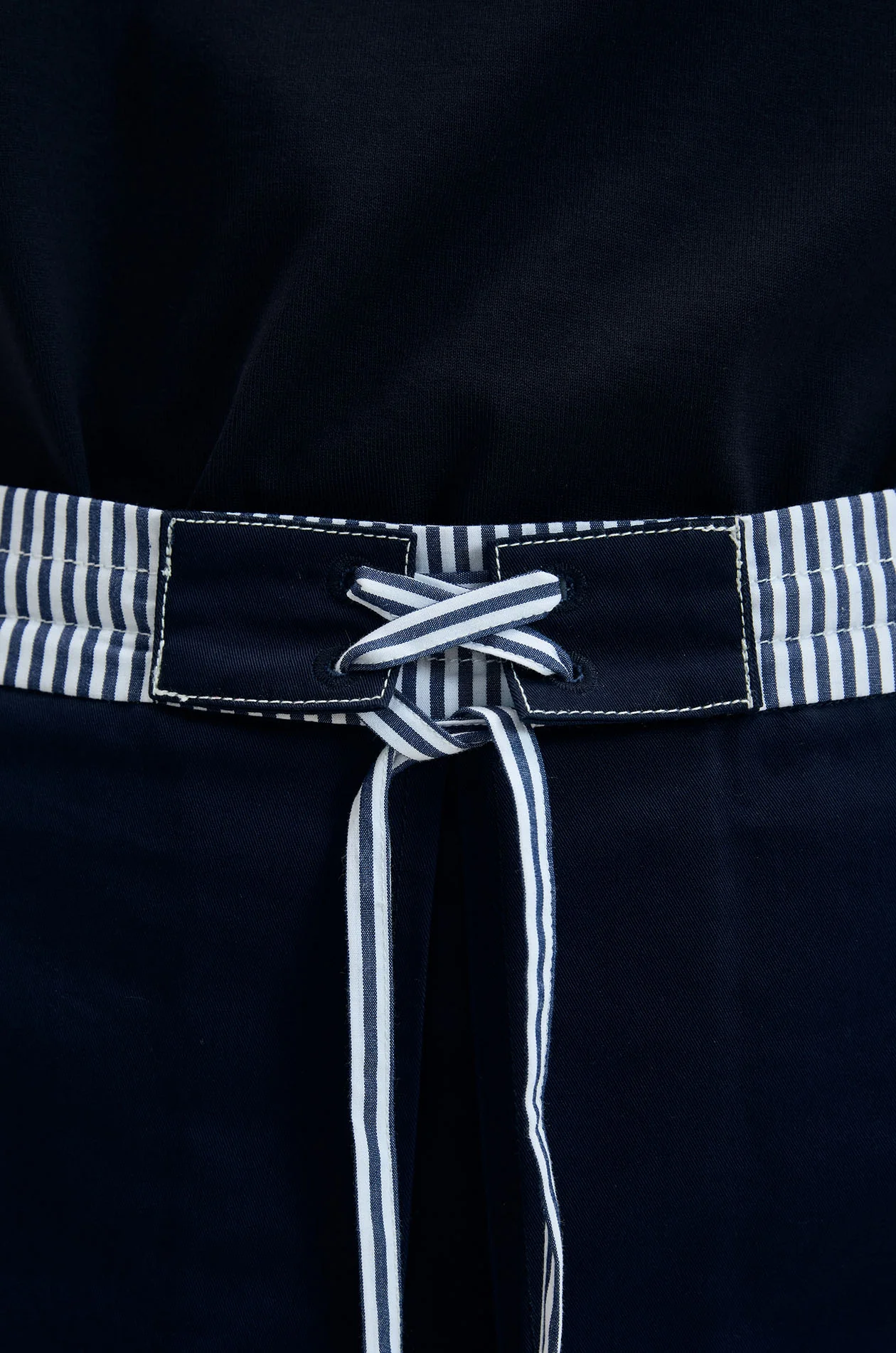 Invert Pleated Drawstring Skort - Image 3