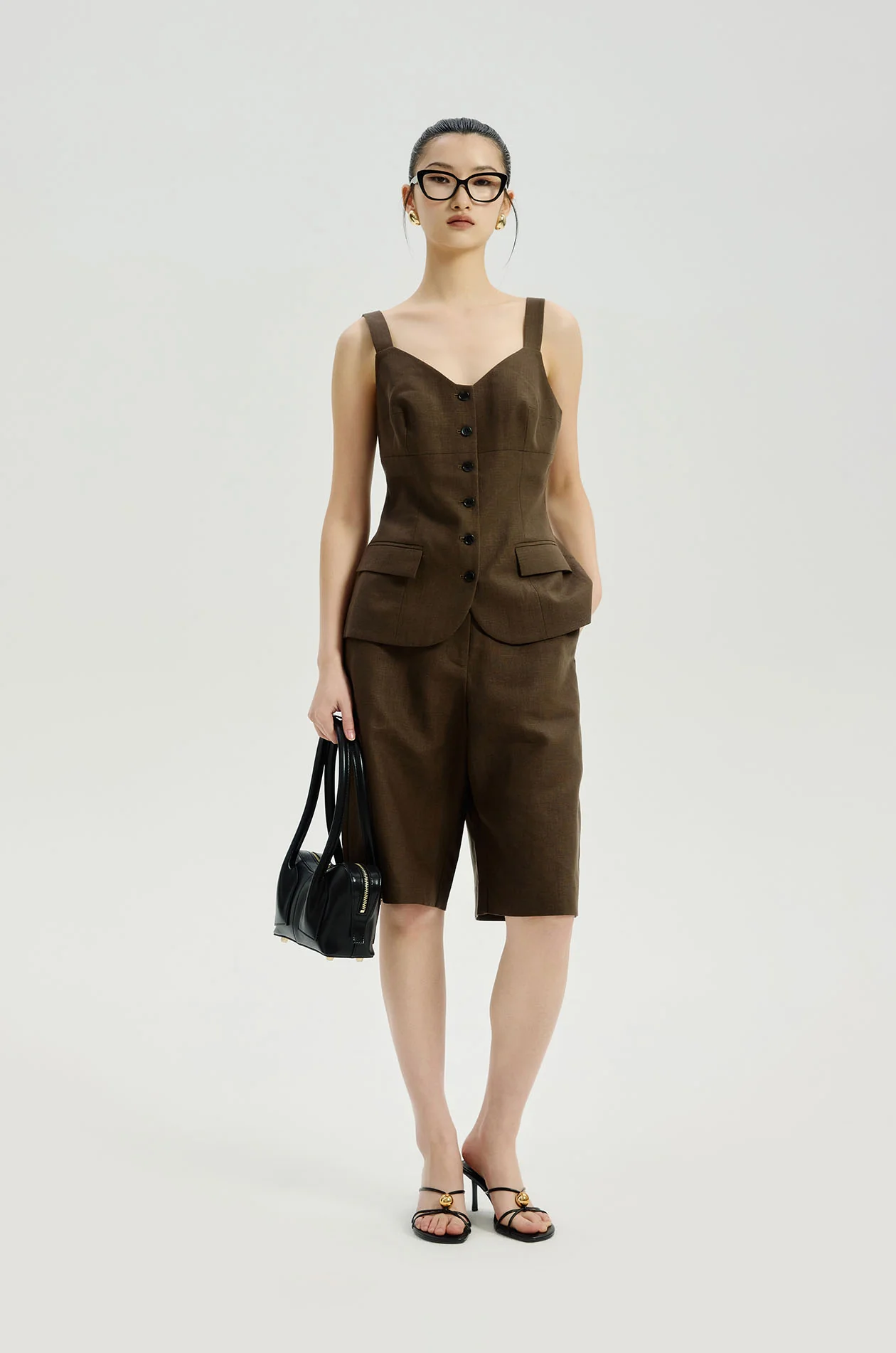 Semi-Tailored Bermuda Shorts
