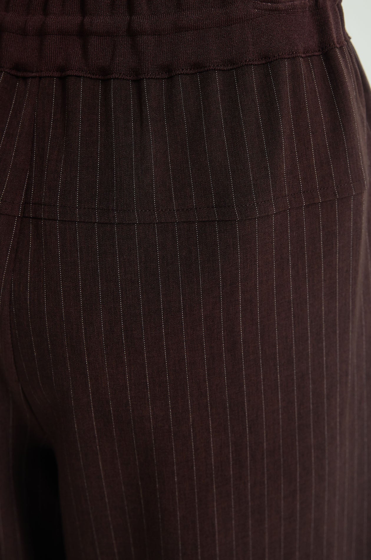 Pleated Striped Drawstring Pants - Image 4