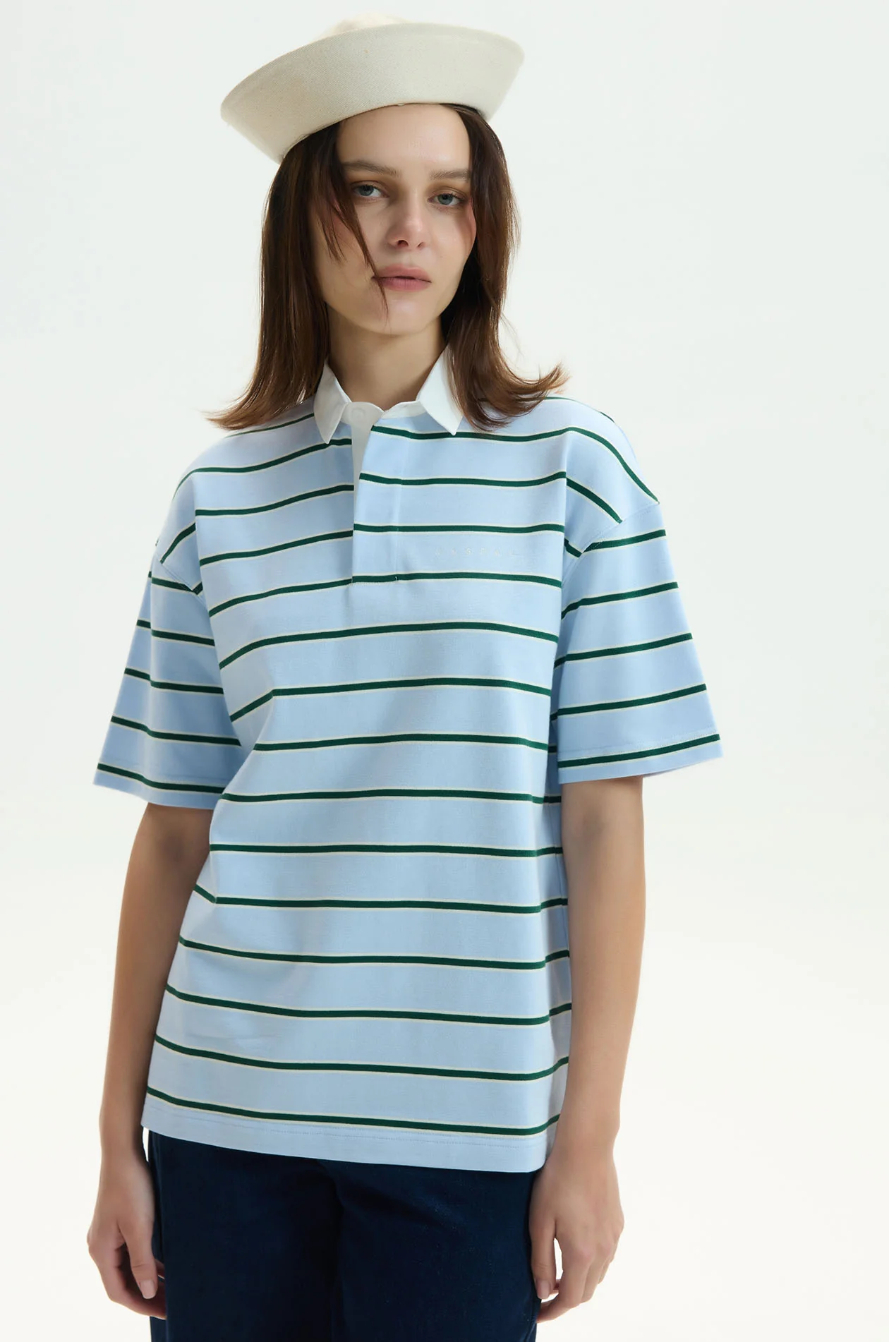 Striped Jersey Polo - Image 2