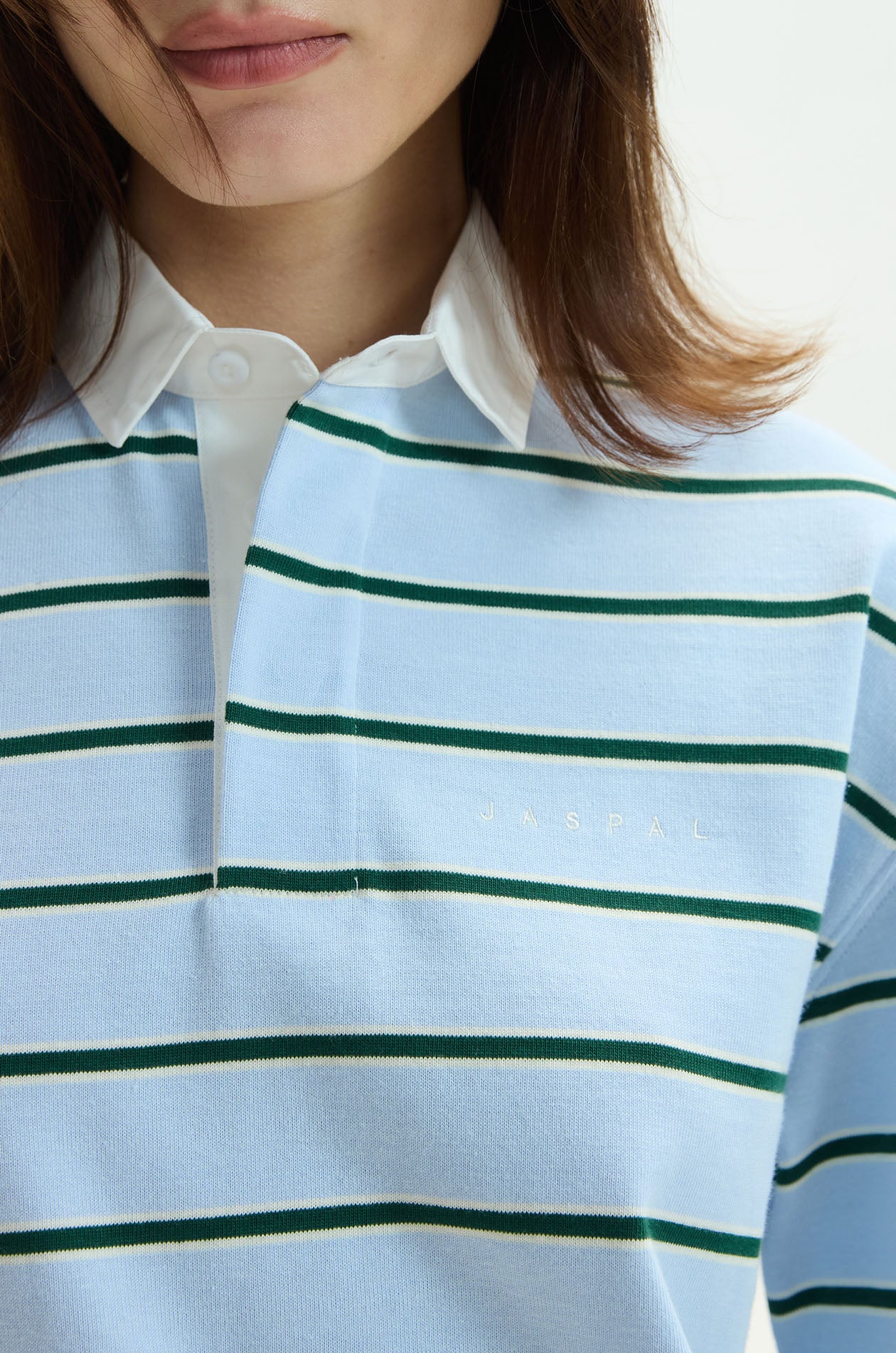 Striped Jersey Polo - Image 3