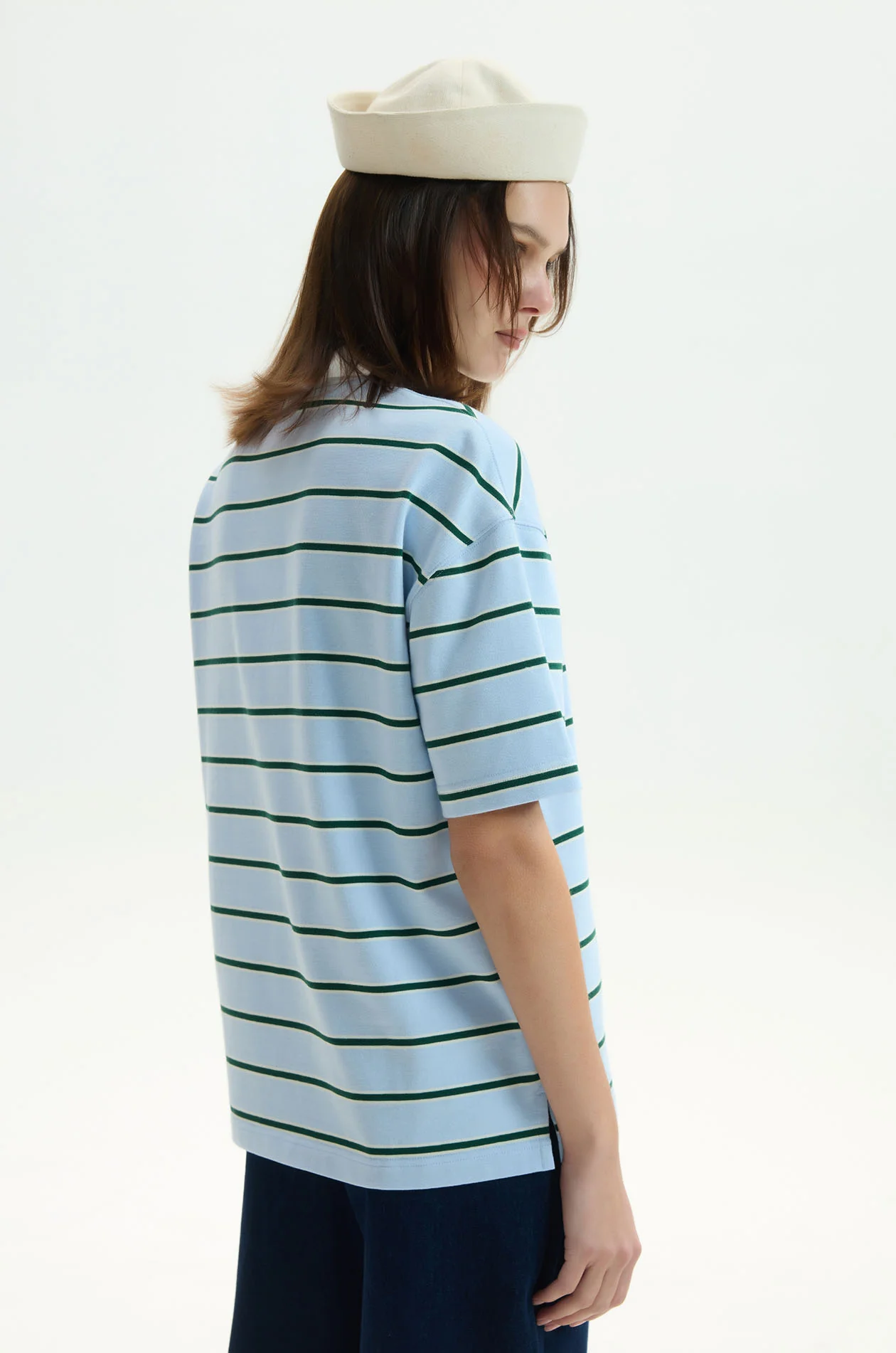 Striped Jersey Polo - Image 4