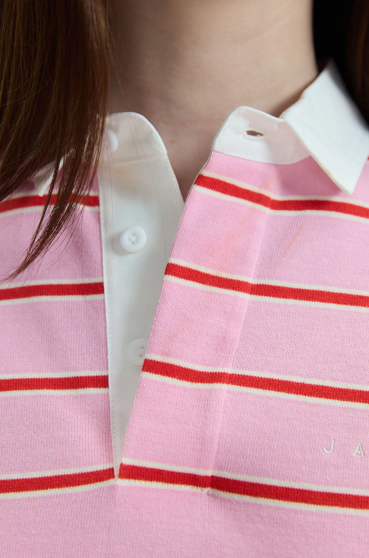 Striped Jersey Polo - Image 7
