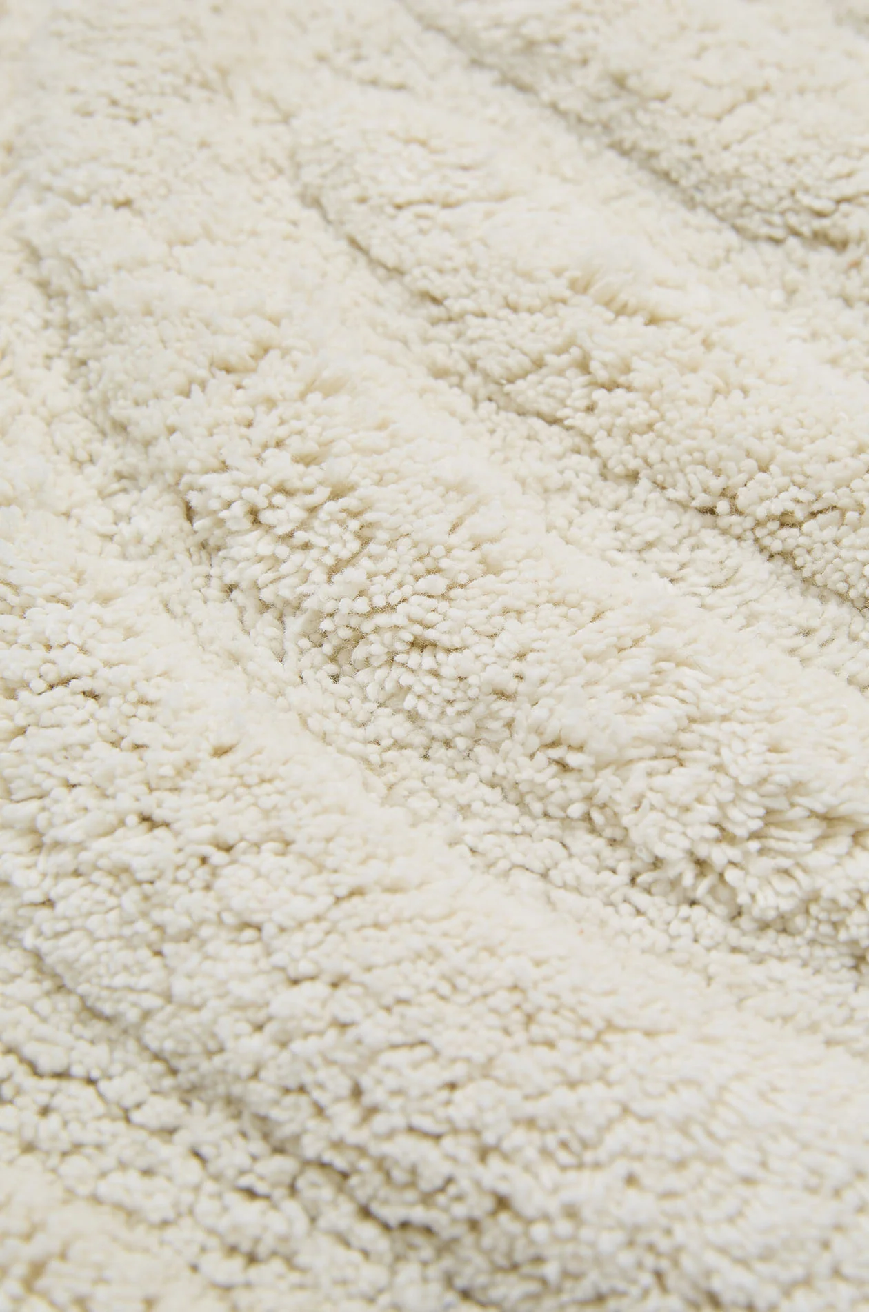 Neutral Chic Cotton Bath Rug - Image 4