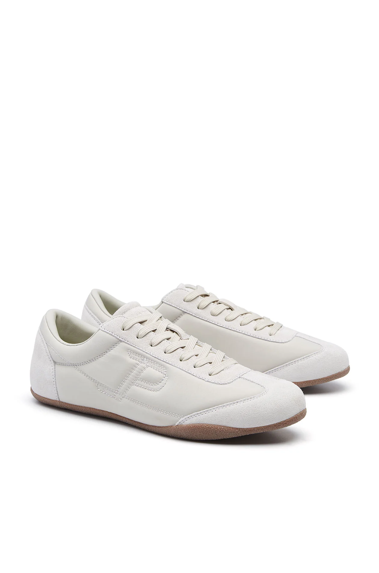 Suede Trim Sneakers - Image 4