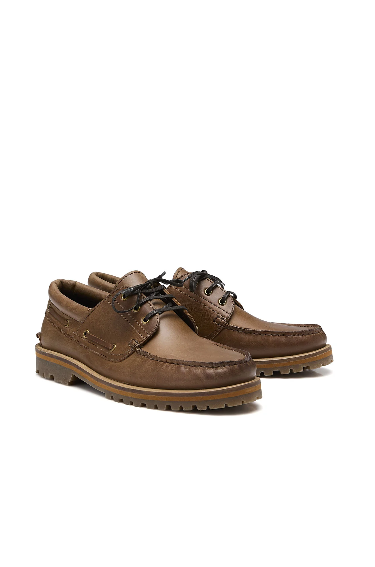 Cow Leather Boat Shoes