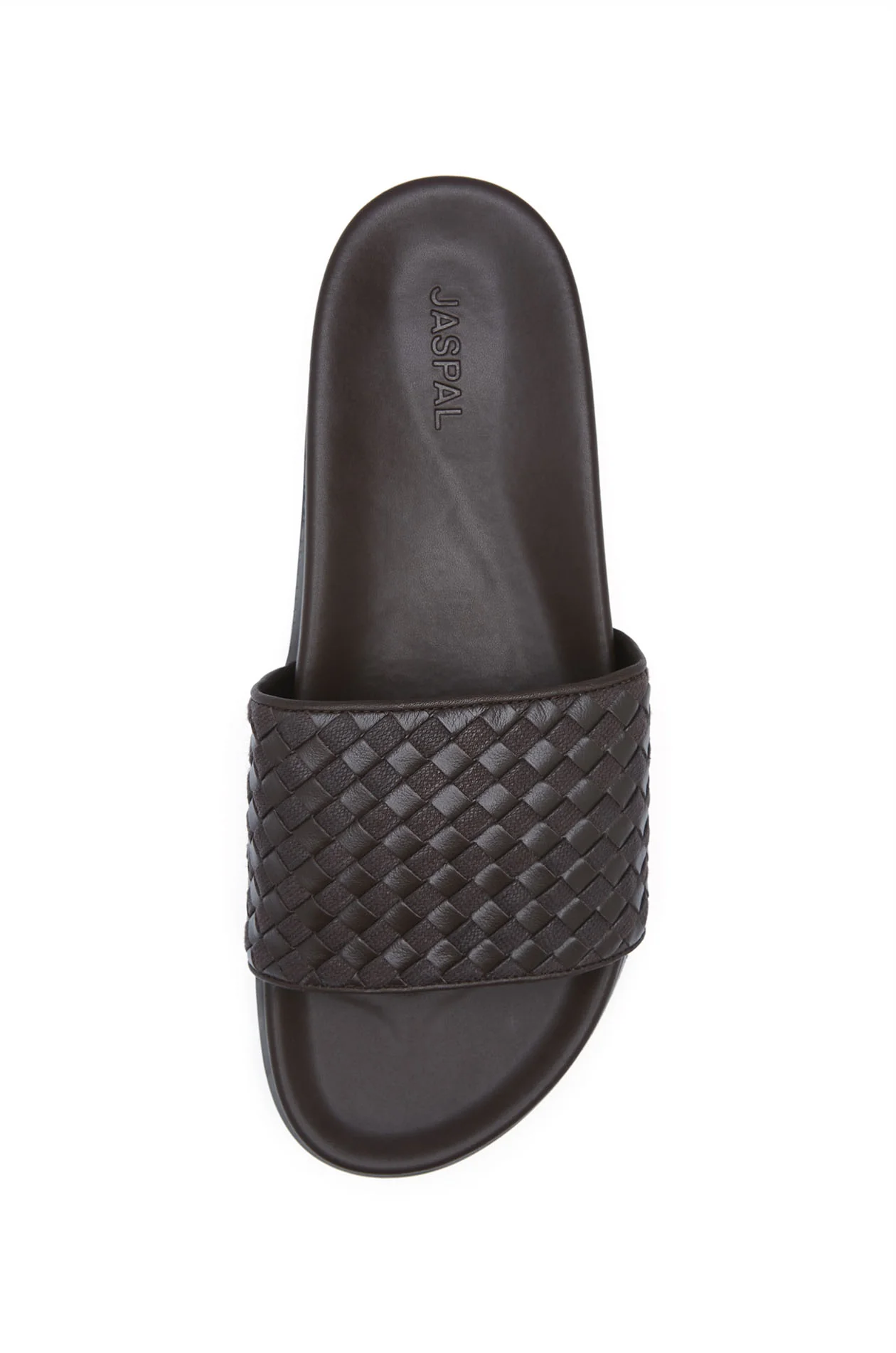 Interlaced Leather Slides - Image 5