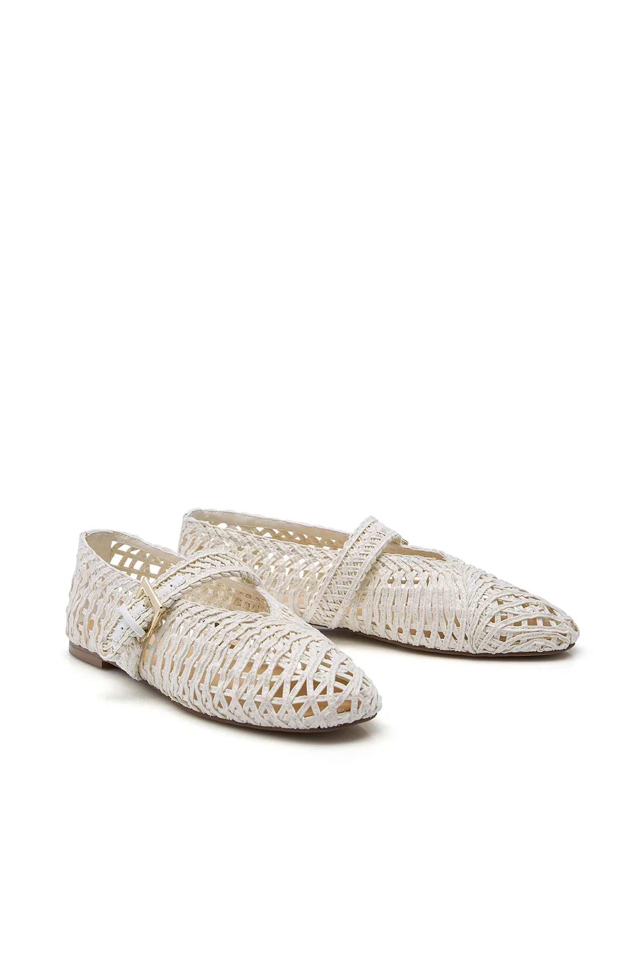 Openwork Crochet Ballerina - Image 4