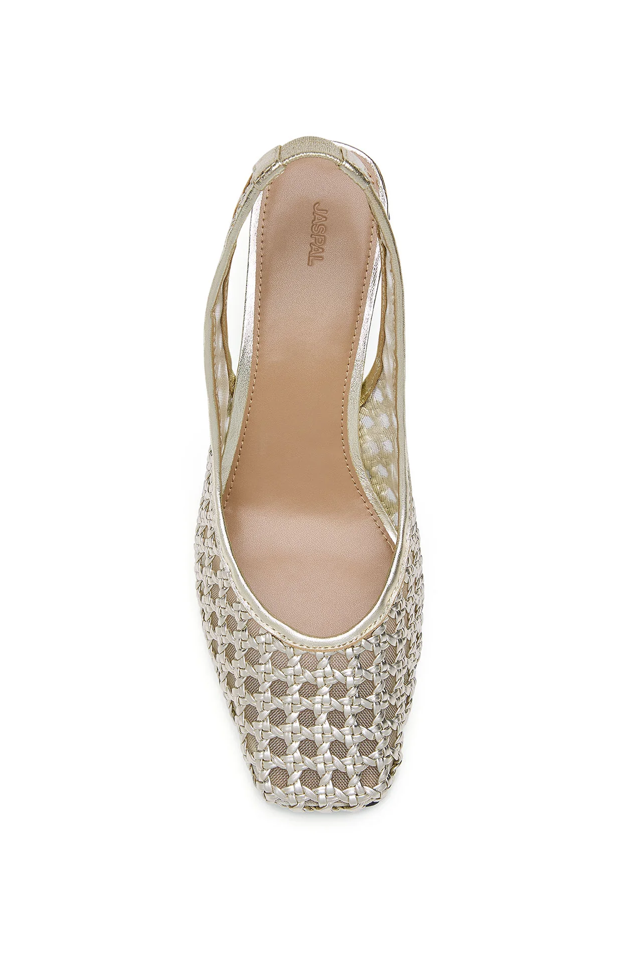 Openwork Heeled Slingback - Image 2