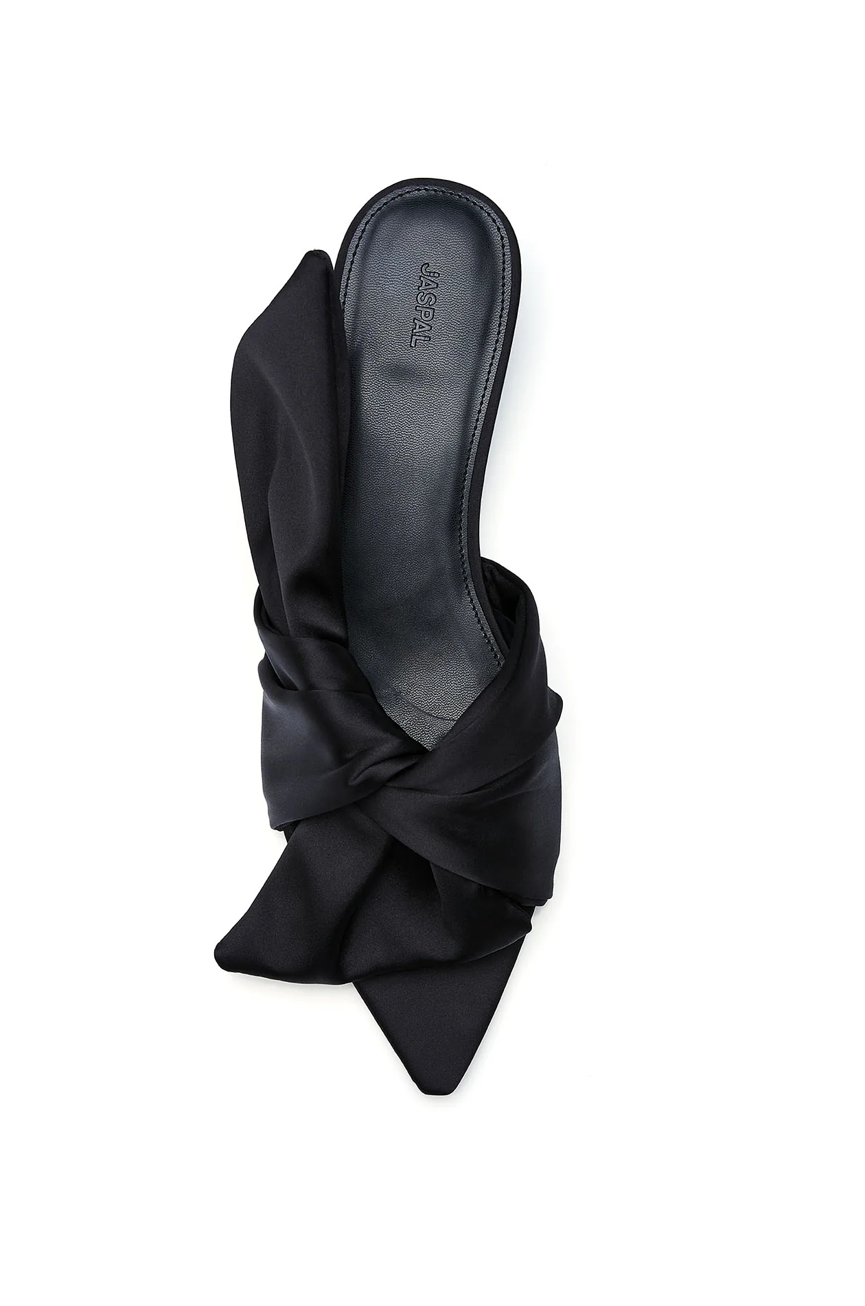 Satin Wedge Slides - Image 2