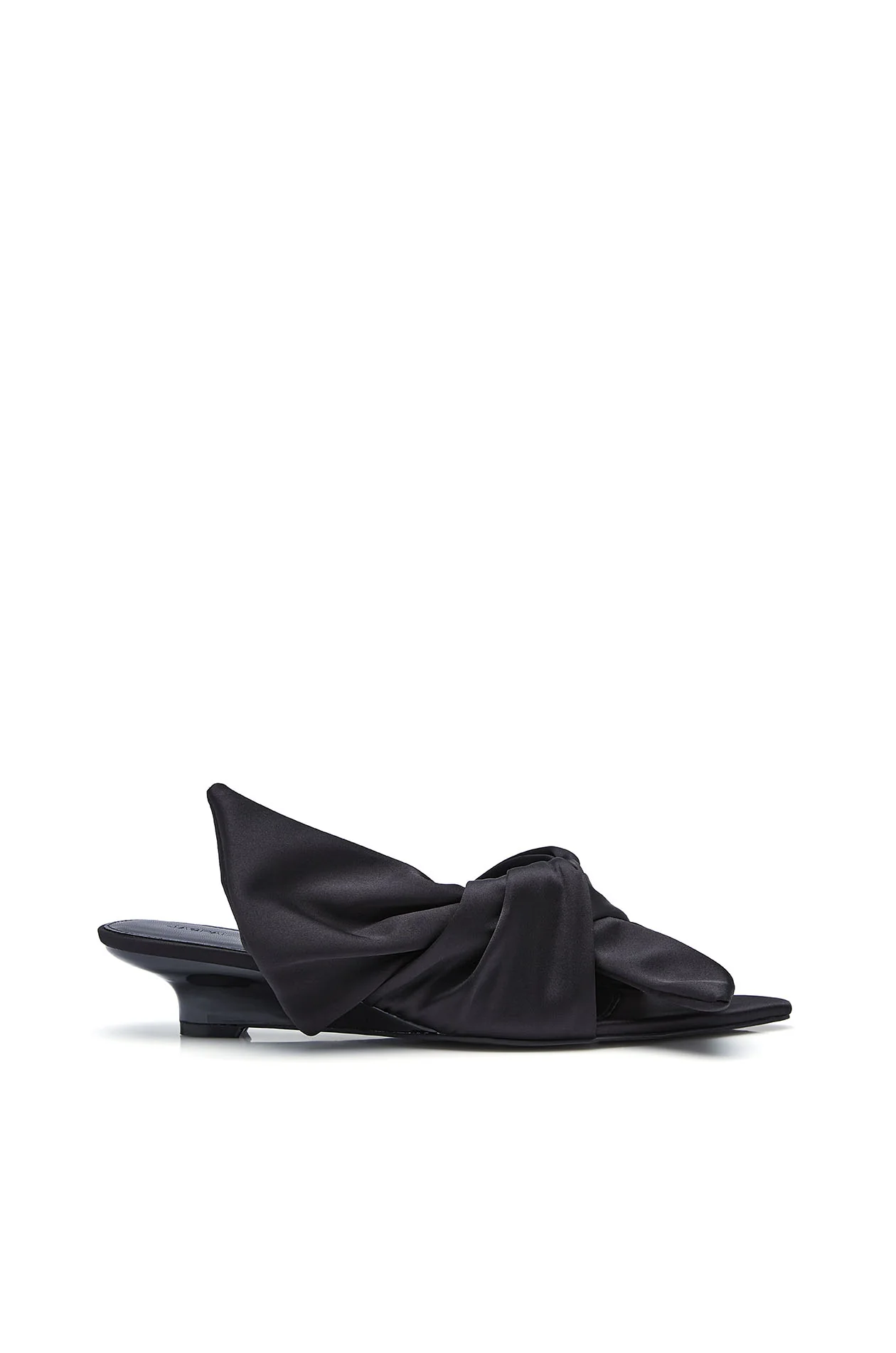 Satin Wedge Slides - Image 3