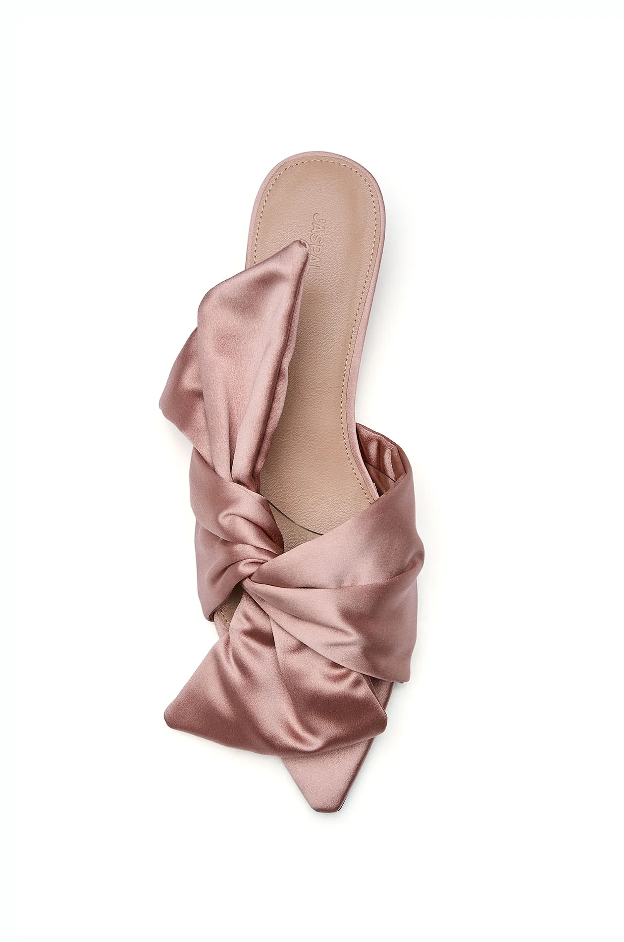 Satin Wedge Slides - Image 5