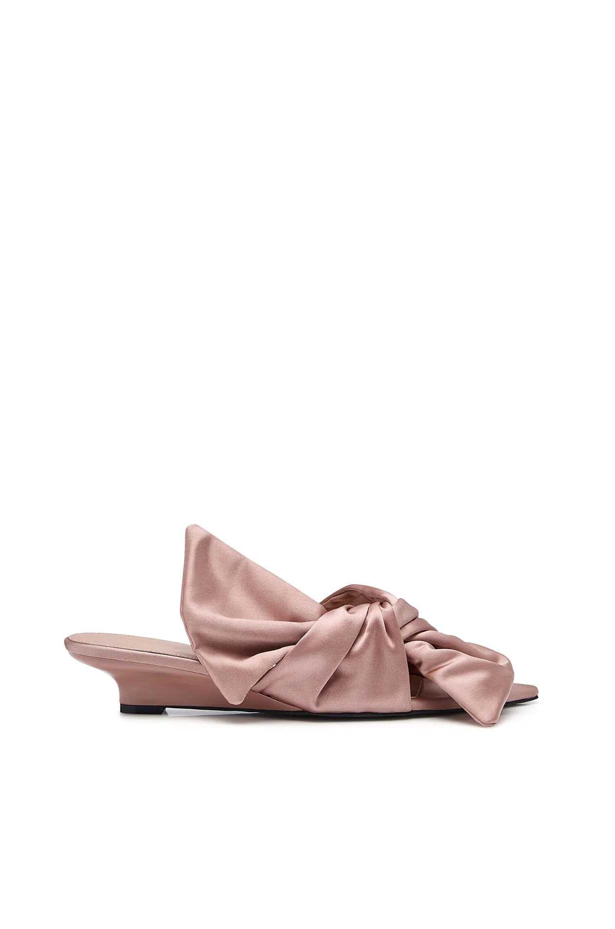 Satin Wedge Slides - Image 6