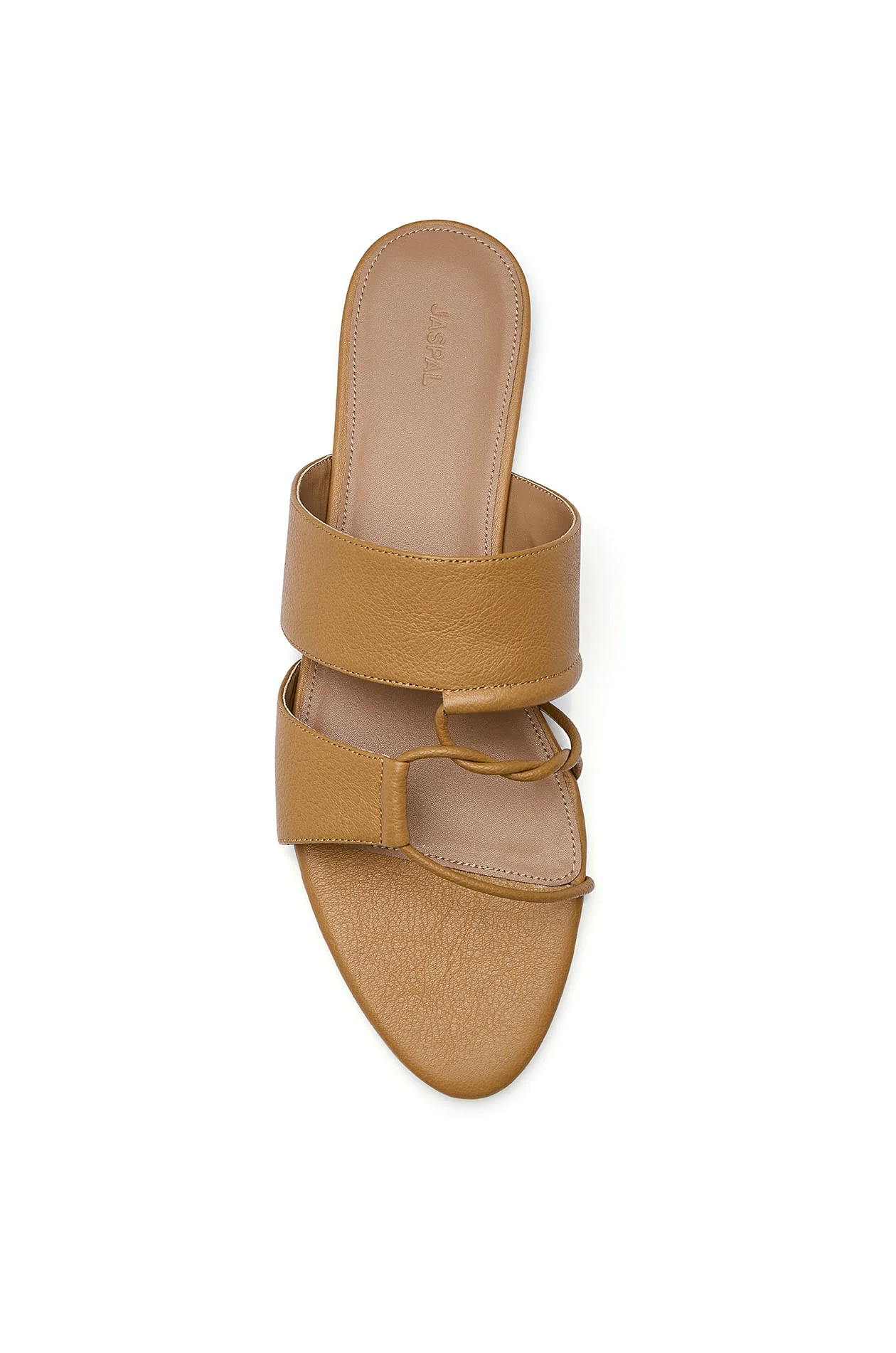 Leather Flat Slides - Image 2