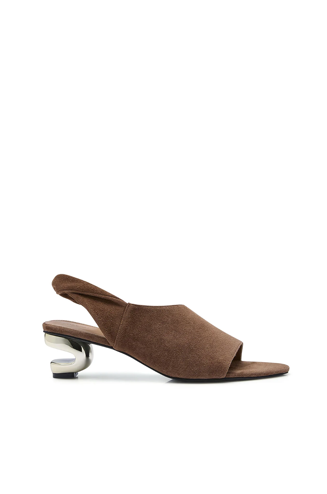 C-Shaped Heel Sandals - Image 3