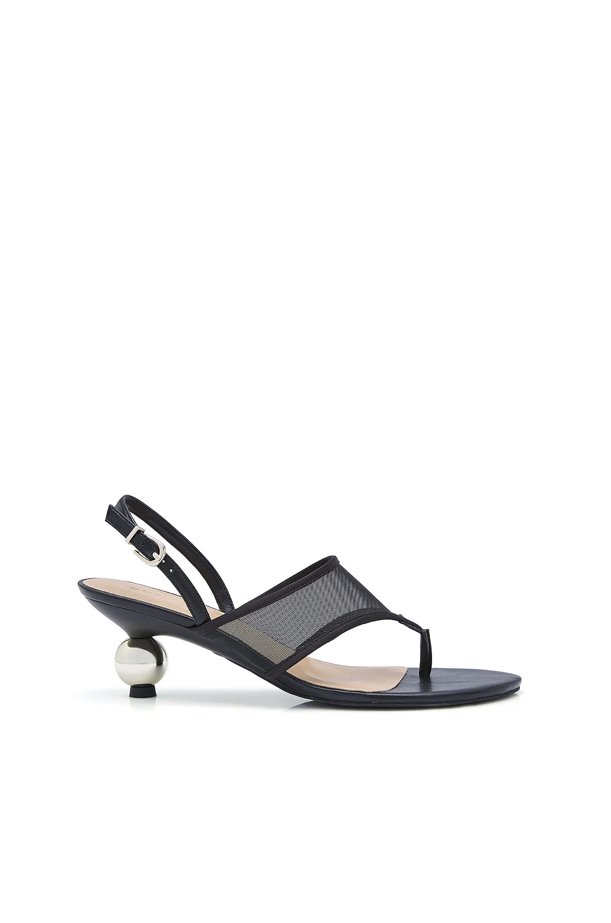 Mesh Thong Sandals - Image 3