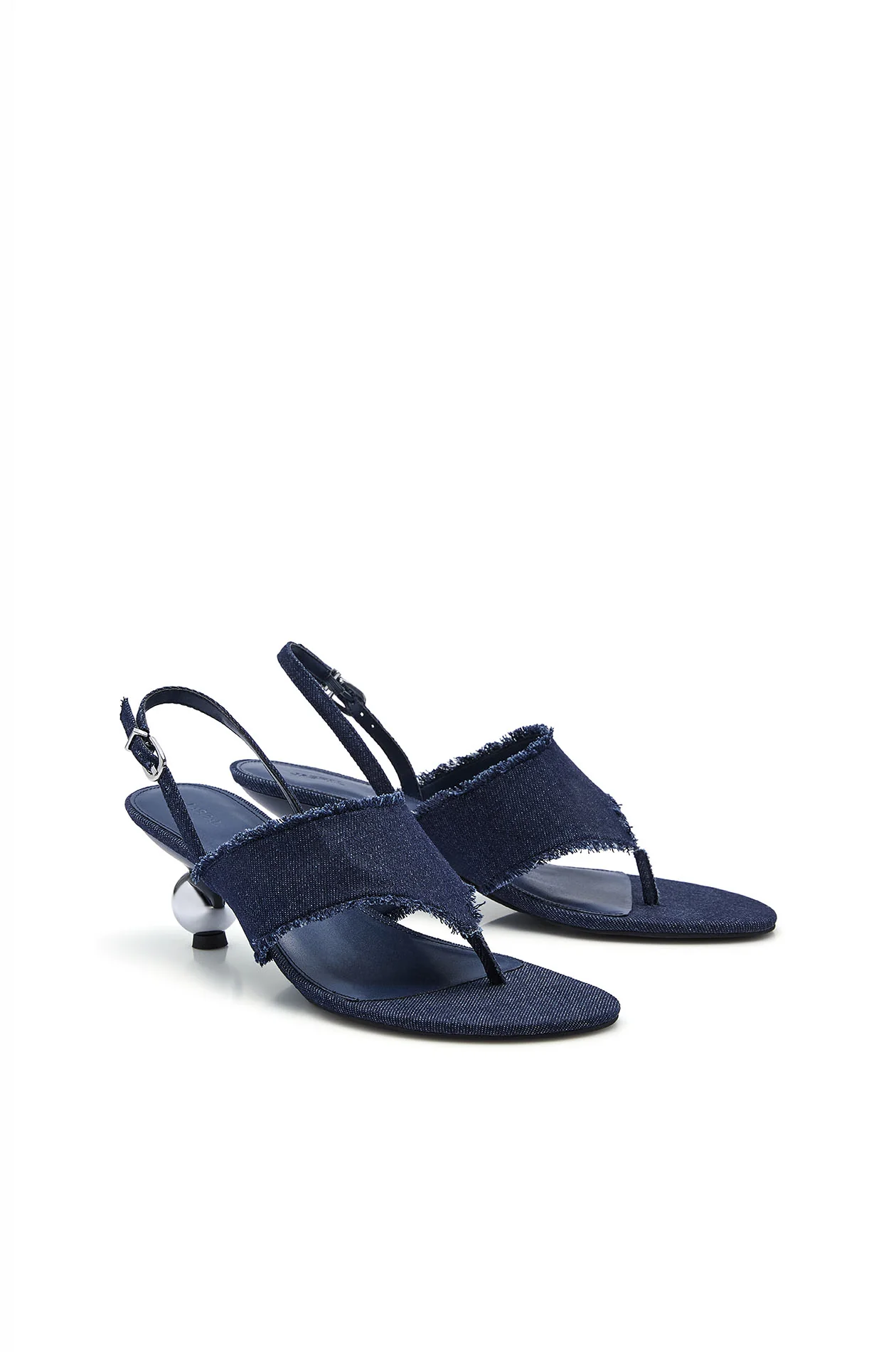 Denim Thong Sandals