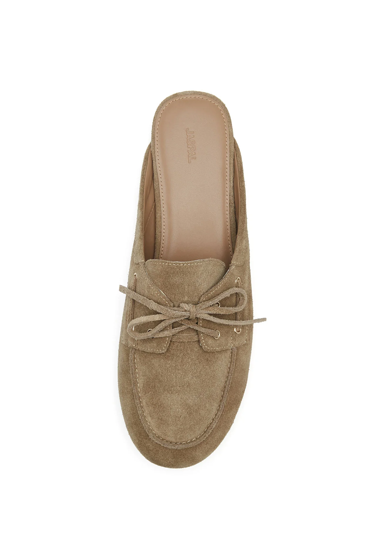 Boat Shoeโ€“Inspired Suede Mules - Image 2
