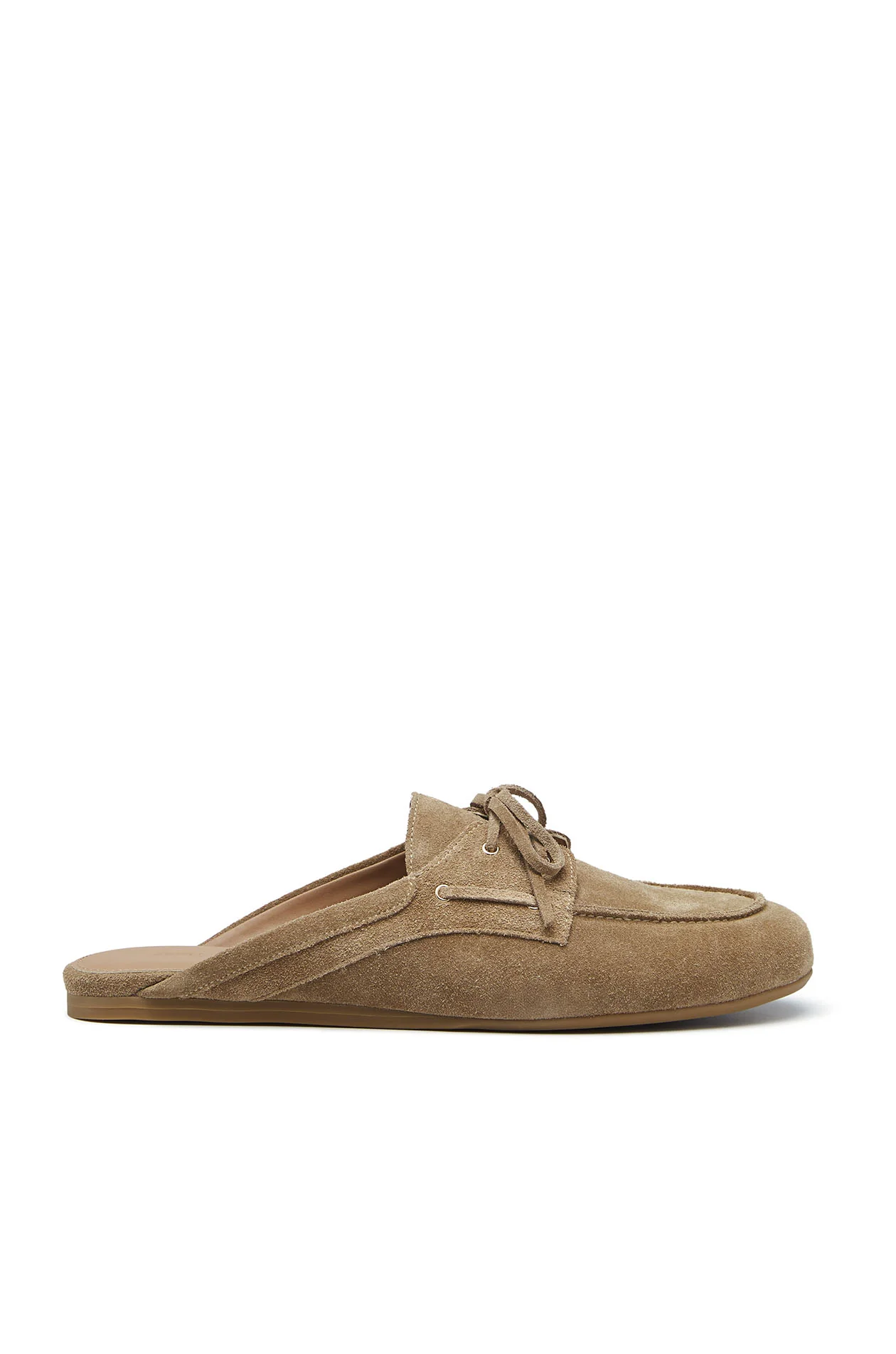 Boat Shoeโ€“Inspired Suede Mules - Image 3