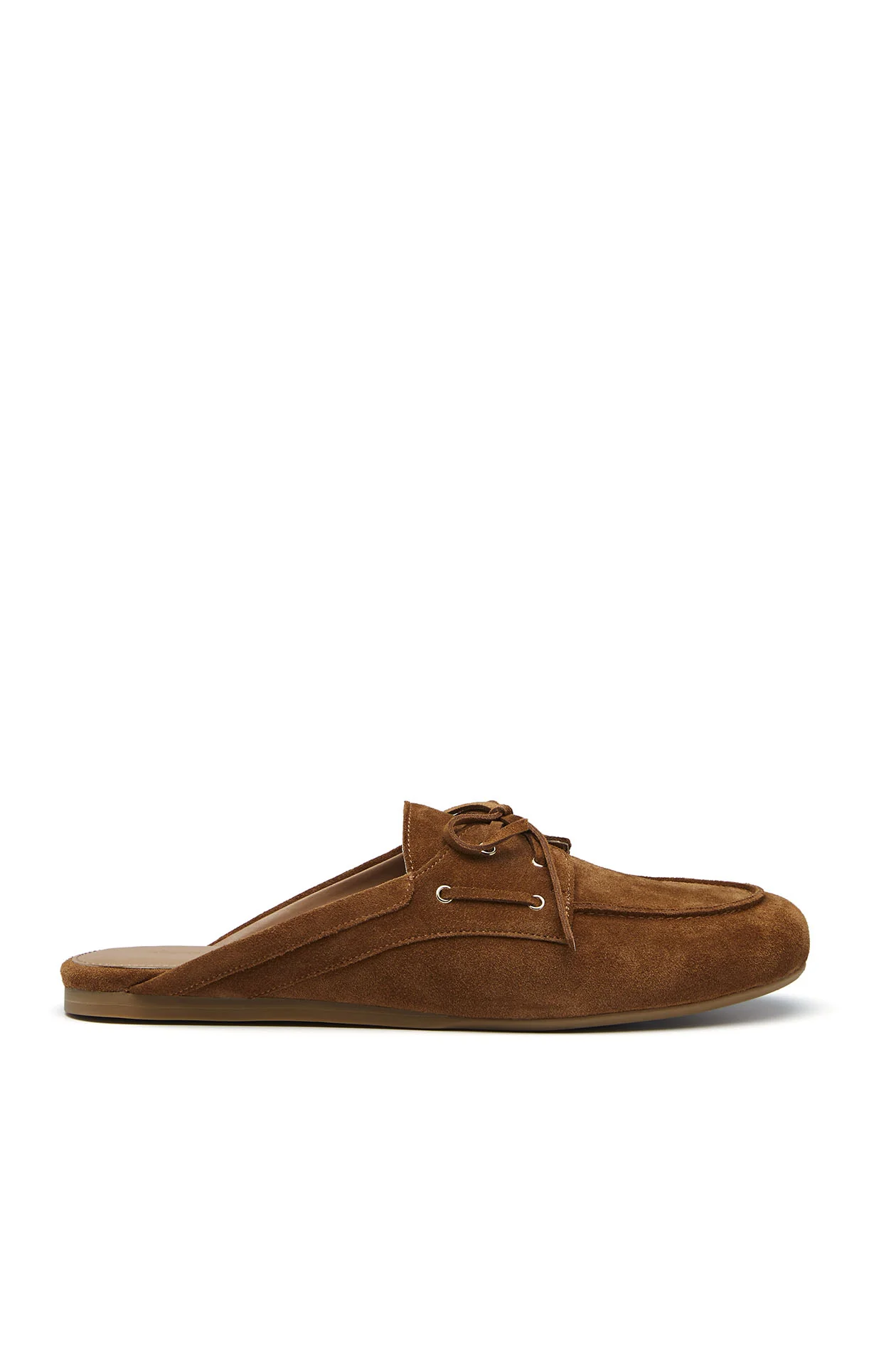 Boat Shoeโ€“Inspired Suede Mules - Image 6