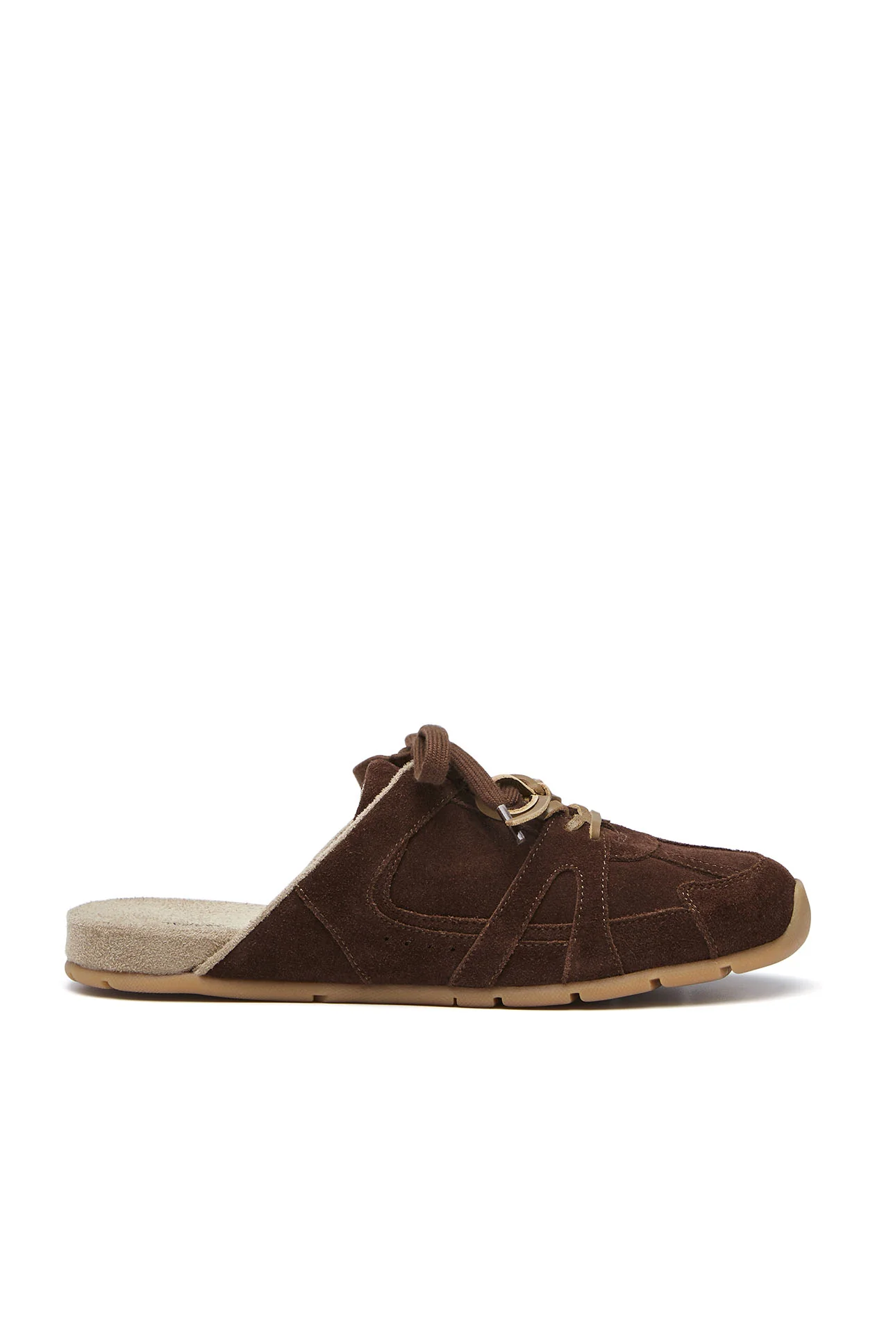 Sneaker-Inspired Suede Mules - Image 3