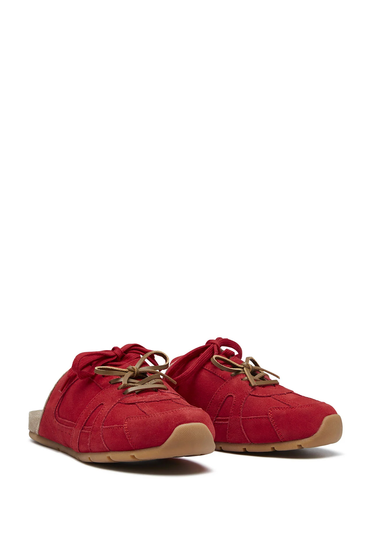 Sneaker-Inspired Suede Mules - Image 4